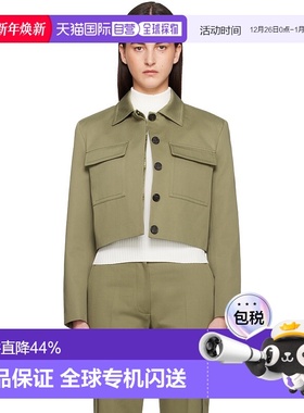 1h可退 香港直邮ANINE BING 女士 绿色 Dayton 夹克 A0111150