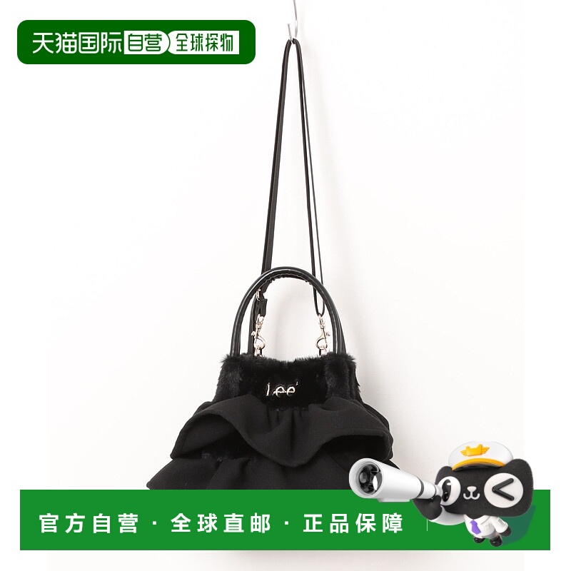 1h可退 日本直邮Lee 女士毛绒绒2WAY包 轻便多用斜挎包 221256013