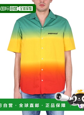香港直邮DSQUARED2 男士衬衫 S71DM0627S76687001S 红色 BOWLING