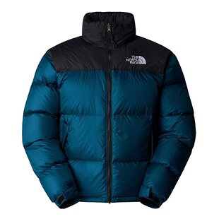 The North Face/北面24新款 男士蓝色尼龙可折叠兜帽羽绒服