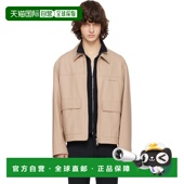 香港直邮Courreges Cotton 男士 1h可退 Zipped 驼色 Pocket 夹