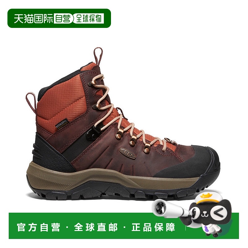 日潮跑腿KEEN科恩 女款 Revel Four Mid Polar 防水冬靴 1027726