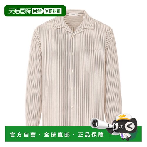 香港直邮THE ROW 男士衬衫 R000216W4728IWR AW2026 花色 长袖衬