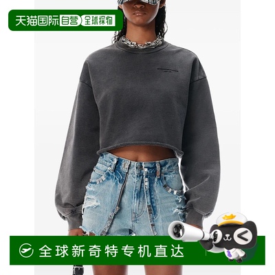 美国直邮ALEXANDER WANG - Women Cropped Crewneck Sweatshirt