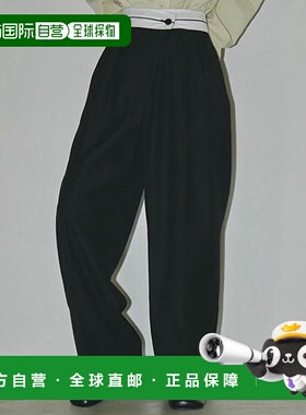 日本直邮TODAYFUL 2023prefall前斜裤长裤长裤12320704