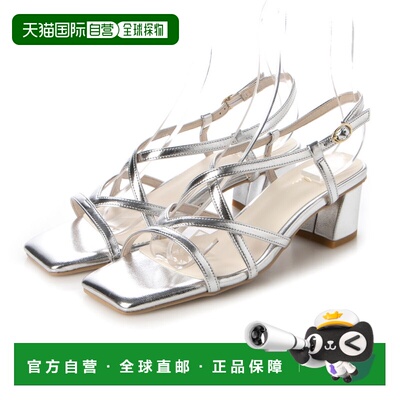 日本直邮日本直邮Launalea 473 Launalea 方头带凉鞋 (0473) (银)