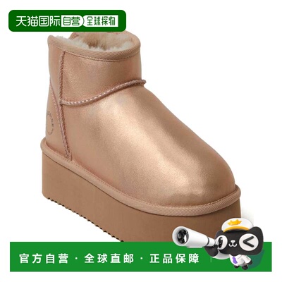 自营Fireside by Dearfoams Women's Kingston Genuine Shearling