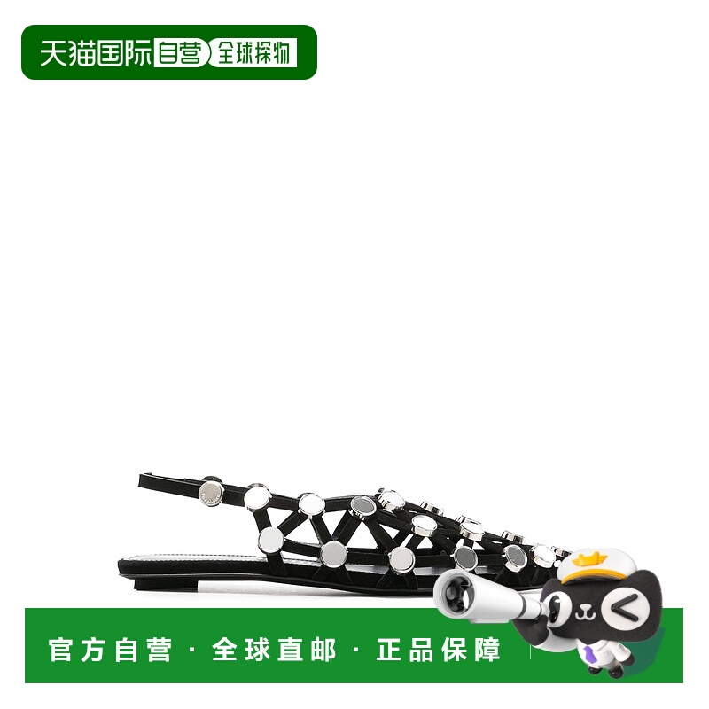 1h可退 欧洲直邮THE ATTICO 女士芭蕾乐福鞋246WS801L007SR100