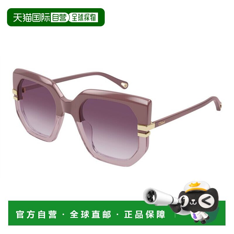 1h可退 香港直邮Chloe 蔻依 女士 Eyewear 大方形鏡框太陽眼鏡 CH