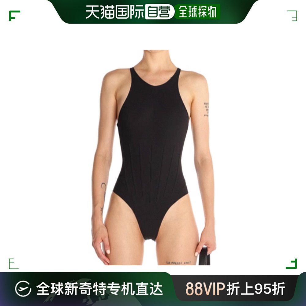 香港直邮Mugler 无袖连体泳衣 24P5BW0042882 运动/瑜伽/健身/球迷用品 连体泳衣 原图主图