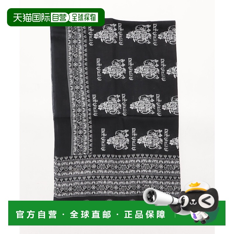 1h可退 日本直邮CAYHANE クリシュナ大判印度风神圣图案披肩 ISAP