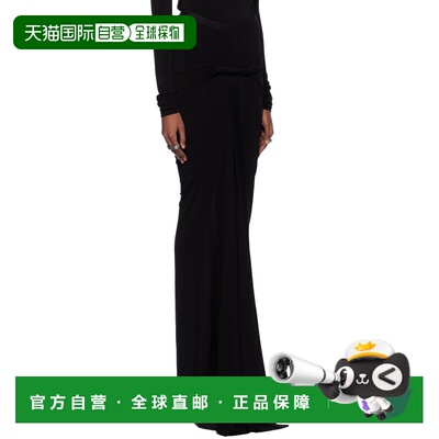 香港直邮Rick Owens 扭褶设计半身裙长裙 RP01D2365HBZ09