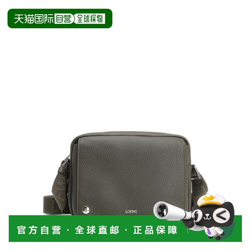 香港直邮LOEWE 男士腰包 BANBA73X043969 SS2026 灰色 中号拉链单