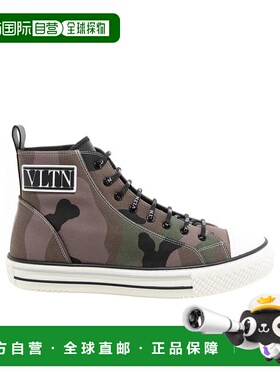 【99新未使用】香港直邮Valentino 迷彩休闲运动鞋 UY2S0D51USG