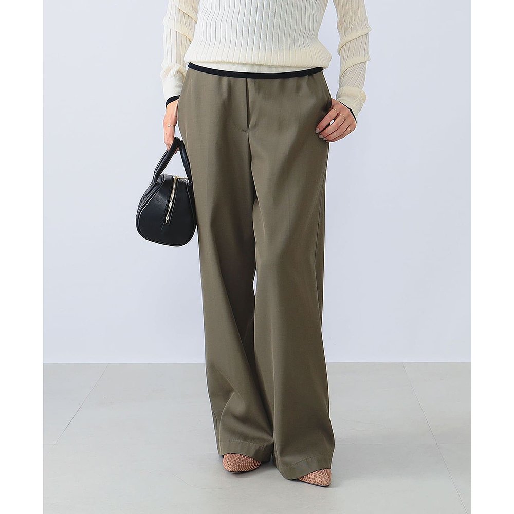 Demi-Luxe BEAMS 女士半宽版直筒裤 64231112480