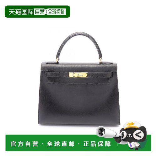 1h可退 日本直邮中古Hermes爱马仕女包A级95新Kelly28凯利28牛皮