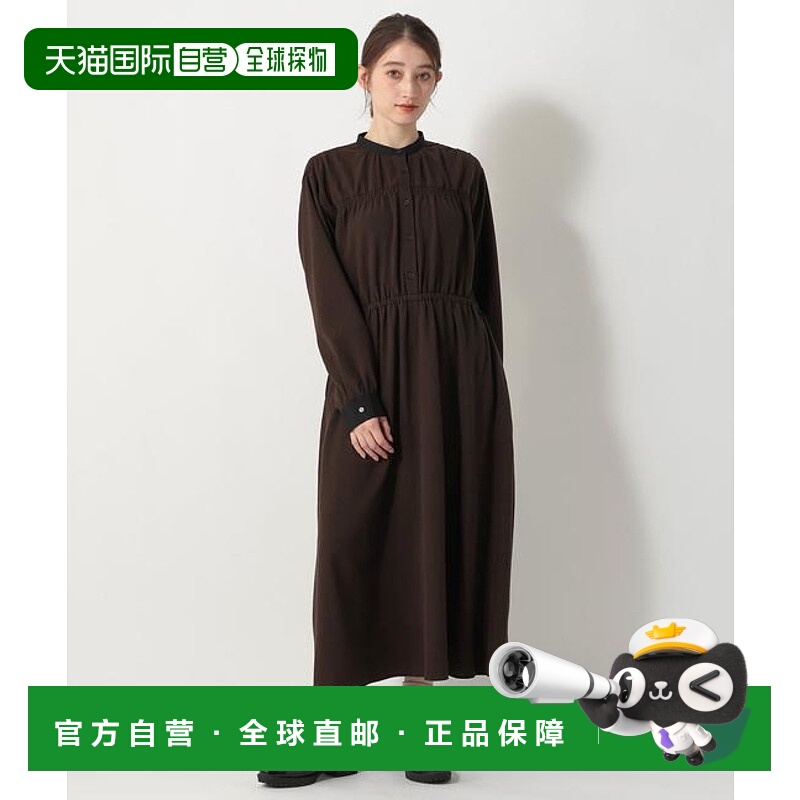 1h可退 日本直邮Afternoon Tea 格纹褶皱连衣裙