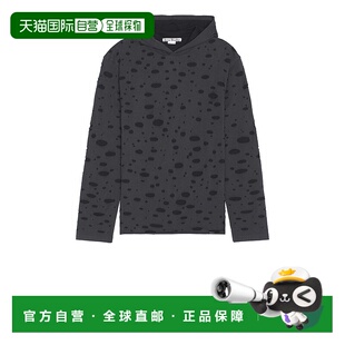 香港直邮Acne Studios 艾克妮 男士 Trashed 连帽长袖T恤 BL0407