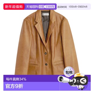 香港直邮Our Legacy 皮夹克 长袖皮衣M2259OBL