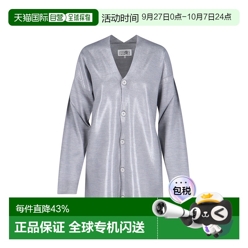 1h可退 香港直邮Mm6 Maison Margiela 马丁 马吉拉 MM6 女士 V 领