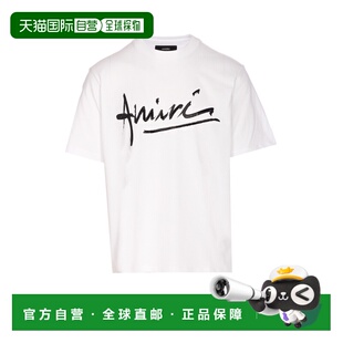 香港直邮AMIRI男士 T恤TOJR1020WHITE