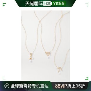 女士Alphabet 18K Persee 香港直邮潮奢 黄金钻石项链