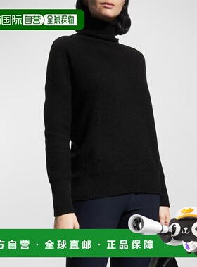 1h可退 【美国直邮】Vince Boiled Cashmere Funnel Neck Pullove