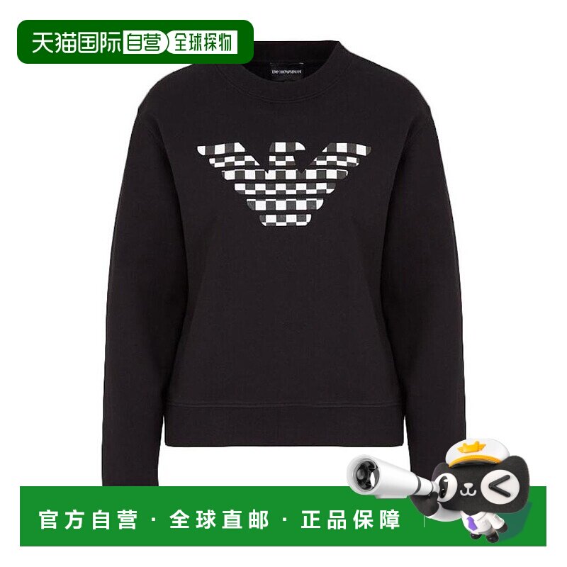 香港直邮Emporio Armani Logo套头卫衣长袖 6H2M8Z2J49Z