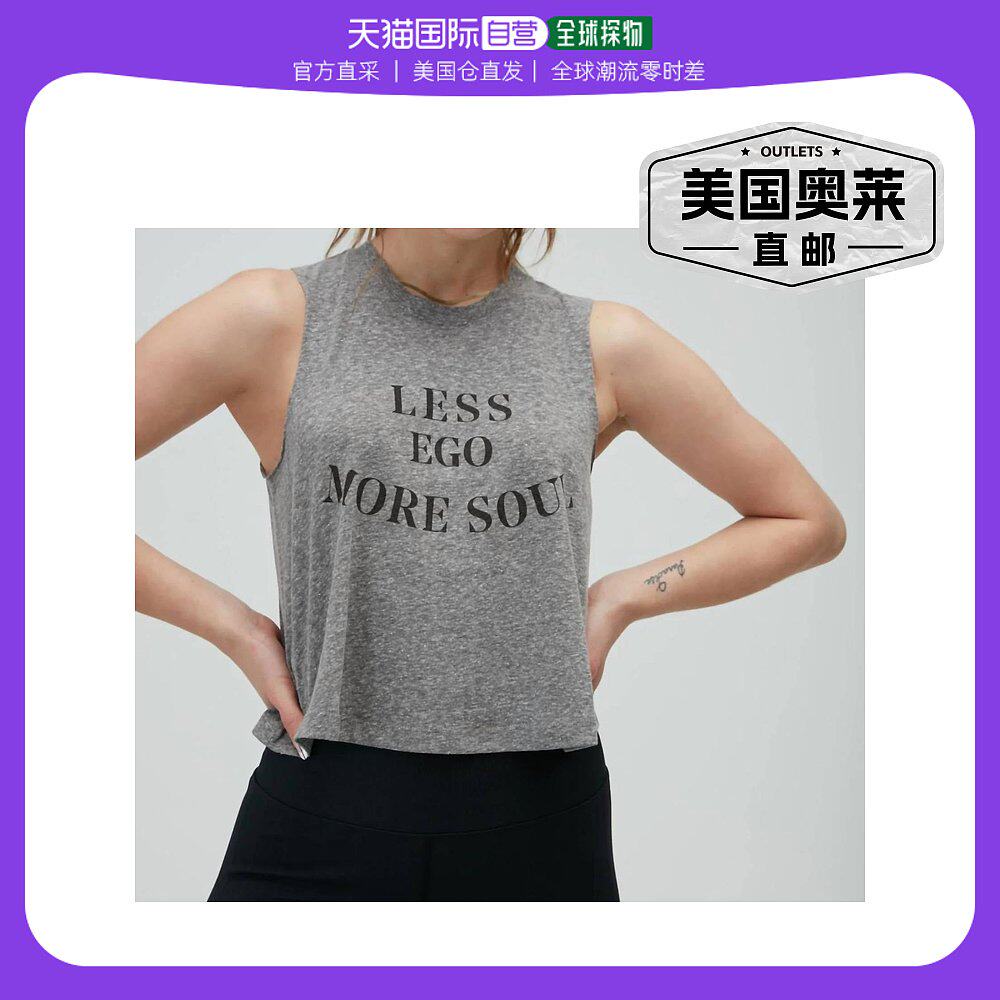 spiritual gangster更多灵魂作物坦克在希瑟灰色 - 希瑟灰色 【美