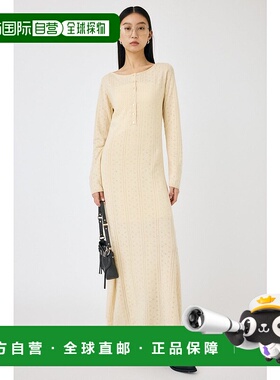 日本直邮MOUSSY POINTELLE 连衣裙 [MO1164EW035111] 黑色长裙