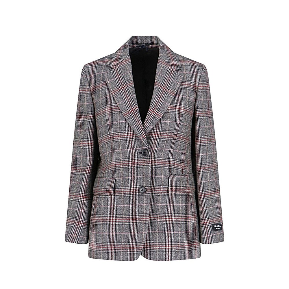PRADA 女士外套 P524OE15EX AW2024 棕色 PRADA Coatsjackets