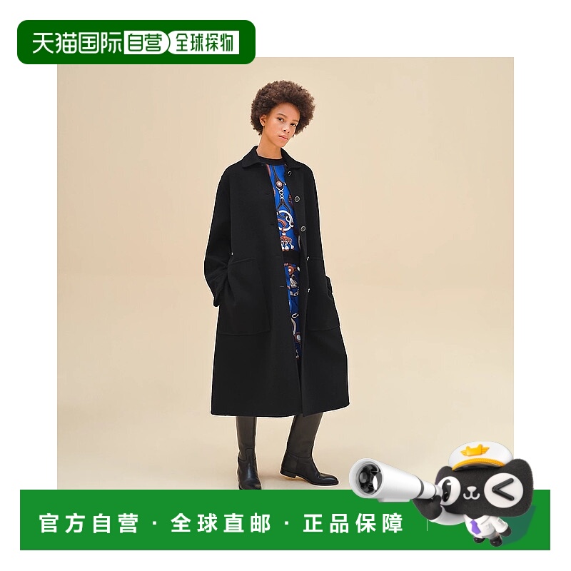 1h可退 欧洲直邮HERMES 爱马仕 25秋冬 H4H0100DA02 女士 大衣