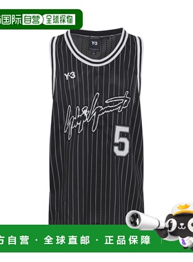 1h可退 香港直邮Y-3 男士 ELITE 5 BBALL J PET 黑色背心上衣 KS7