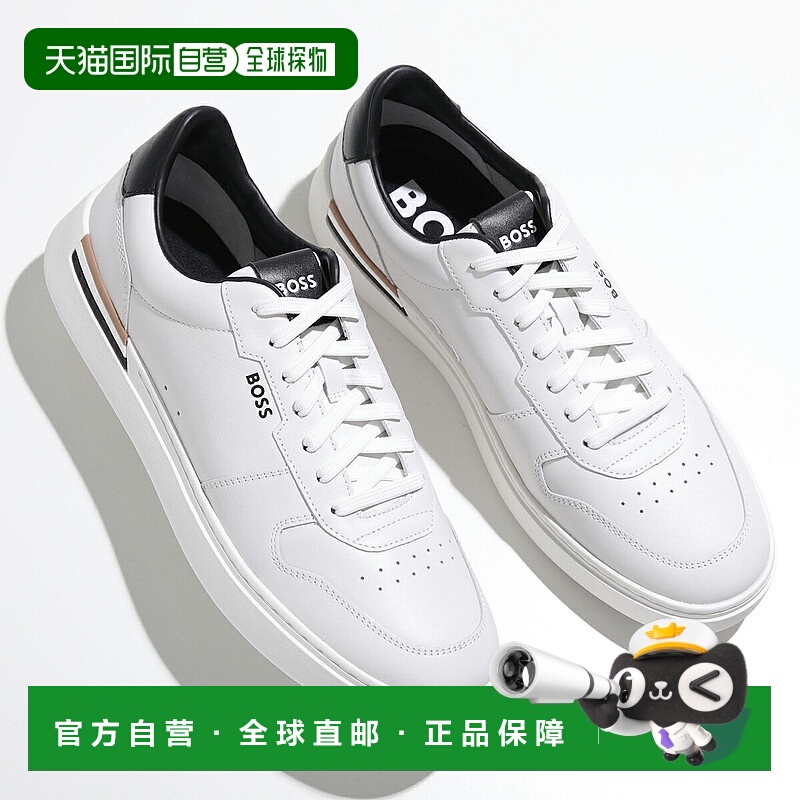 日本直邮HUGO BOSS Clint Tenn ltvpN 50542538 男士低帮皮革系带