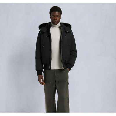 Moose Knuckles小剪刀 BALLISTIC 男士经典拉链连帽棉服