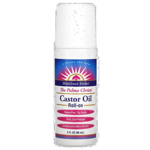 香港直邮Heritage Store蓖麻油滚珠舒缓软化肌肤冷榨89ml正品