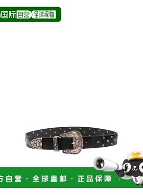 香港直邮PINKO 女士腰带 106420A315Z99O SS2026 黑色 搭扣皮带