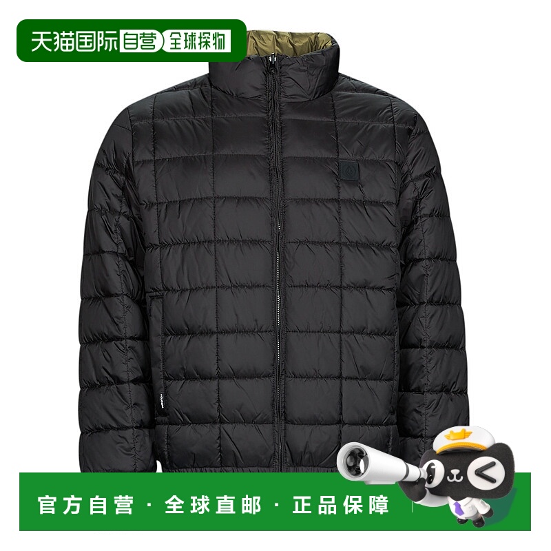 欧洲直邮Volcom 男士 WALLTZERD JACKET 羽绒服 黑色高端流行休闲