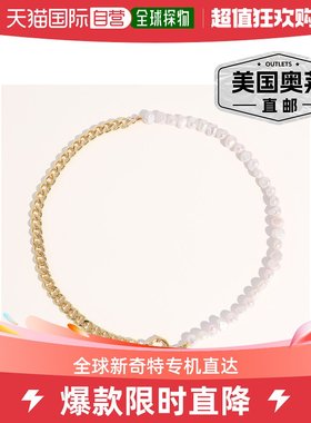 joey babyLauren 珍珠古巴链项链 - 金色 【美国奥莱】直发