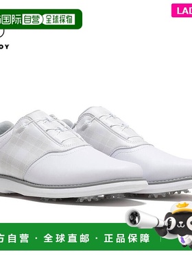 日本直邮FootJoy 女士 eComfort BOA 软钉高尔夫球鞋 98773 白色/