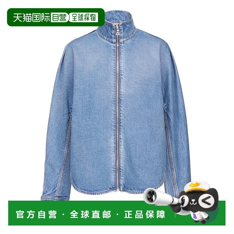 1h可退 香港直邮alaia 女士 Alaia Clear 蓝色衬衫 AA9C1005D015C