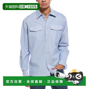 Angels blue Monogram Shirt 美国奥莱直发 Pique 自营Palm