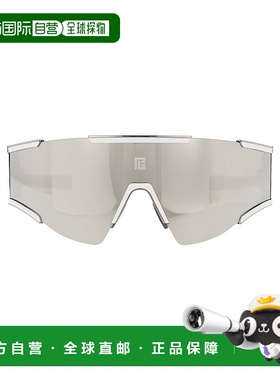 香港直邮BALMAIN 女士太阳镜 BPS138D141138D SS2025 浅灰色 Flec