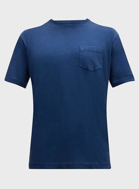 美国直邮Peter Millar 男士 Lava Wash 口袋 T 恤 舒适休闲百搭款