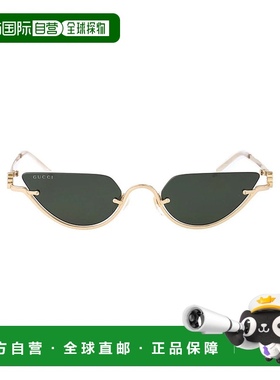 1h可退 香港直邮GUCCI 女士眼镜 GG1603S001SUNGLASSES SS2025 金