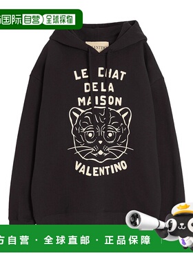 香港直邮VALENTINO 男士卫衣 7V3MF28NB339RA AW2025 黑色 Sweats