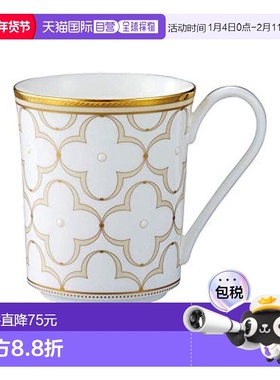 【日本直邮】Noritake则武 马克杯 395cc 金色 骨瓷 T93656/4945