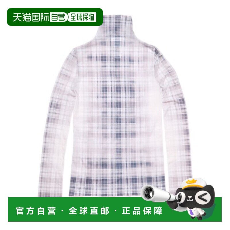 1h可退 香港直邮acne studios 女士 上装T恤长袖上衣高领半高领