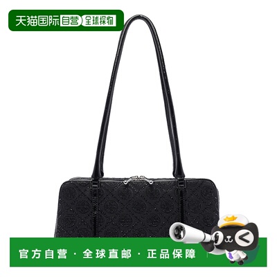 香港直邮TORY BURCH 女士斜挎包 163621001 SS2025 黑色 T Monogr