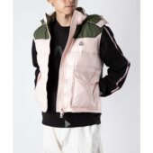 rakuten日本直邮羽绒背心男士 外衣马甲连帽服装 轻便暖